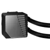 Viss-vienā šķidruma dzesētājs ANTEC SYMPHONY 240 — 120 mm ventilatori, melns, atbalsta AM4/LGA1700