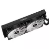 Viss-vienā šķidruma dzesētājs ANTEC SYMPHONY 240 — 120 mm ventilatori, melns, atbalsta AM4/LGA1700