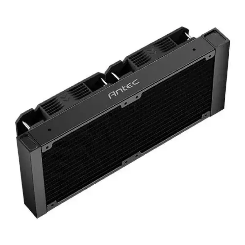 Viss-vienā šķidruma dzesētājs ANTEC SYMPHONY 240 — 120 mm ventilatori, melns, atbalsta AM4/LGA1700