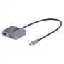 StarTech.com USB C video adapteris, USB C uz HDMI VGA vairāku pieslēgvietu adapteris, 3,5 mm audio, 4K 60Hz HDR, 100W PD caurlaides jaudas padeve, saderīgs ar Thunderbolt 3/4 - USB C displeja ceļojumu adapteris