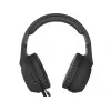 Austiņas SANDBERG BossBlaster USB — vadu spēļu austiņas, 20–20000 Hz, 2 m kabelis, 240 g, melnas