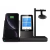 Yealink WH66 Mono UC-DECT bezvadu austiņas, bezvadu, birojam/zvanu centram, 20 - 20000 Hz, 80 g, galvas austiņas, melna