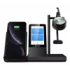 Yealink WH66 Mono UC-DECT bezvadu austiņas, bezvadu, birojam/zvanu centram, 20 - 20000 Hz, 80 g, galvas austiņas, melna