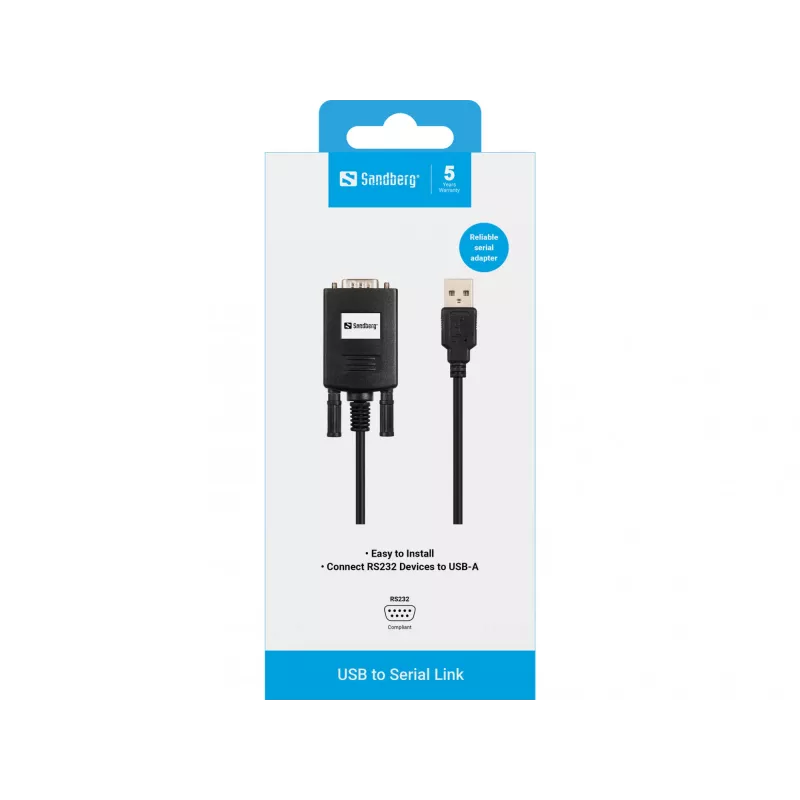 USB–seriālā pārveidotājs Sandberg PL-2303GT