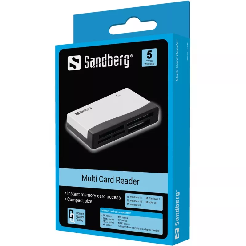 Karšu lasītājs Sandberg Multi Card Reader