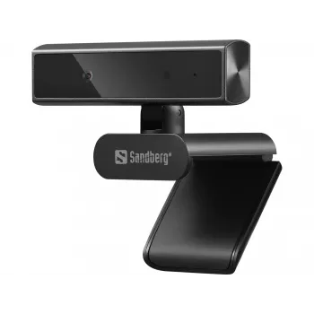Webcam Sandberg Face-ID Webcam Mini 2 MP Full HD USB-C Melns