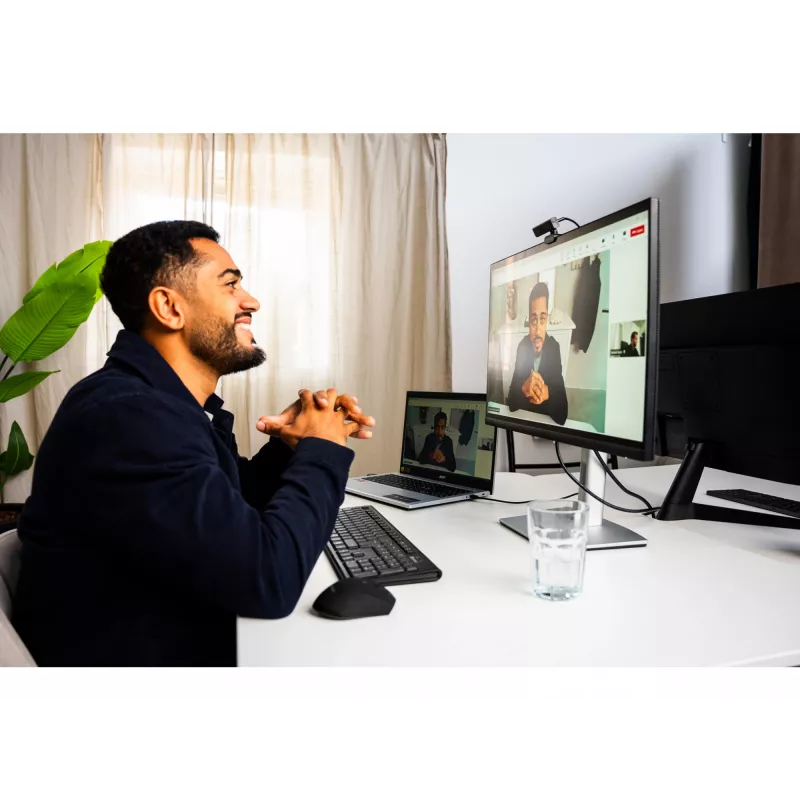 Webcam Sandberg Face-ID Webcam Mini 2 MP Full HD USB-C Melns