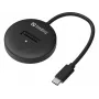 Sandberg USB 3.2 Dock for M.2+NVMe SSD 4TB Melns