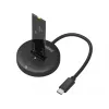 Sandberg USB 3.2 Dock for M.2+NVMe SSD 4TB Melns