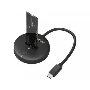 Sandberg USB 3.2 Dock for M.2+NVMe SSD 4TB Melns