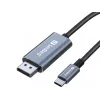 Sandberg USB-C uz DisplayPort kabelis 2M USB Type-C DisplayPort 2m