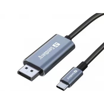 Sandberg USB-C uz DisplayPort kabelis 2M USB Type-C DisplayPort 2m