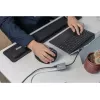 Sandberg USB-C Gigabit Adapter PD100W USB Type-C RJ-45 1 Gbit/s Pelēks