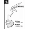 Putekļu nosūkšanas piederums Bosch GDE 115/125 FC-T Professional