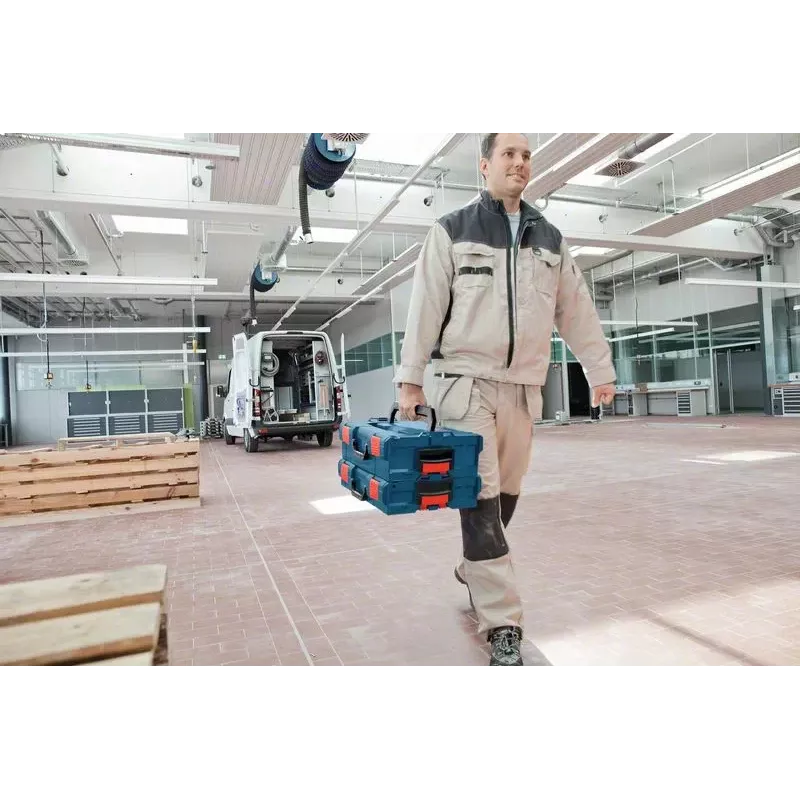 Bosch 1 600 A01 6NC uzglabāšanas kaste Taisnstūrveida Akrilnitrilbutadiēnstirols (ABS) Zila