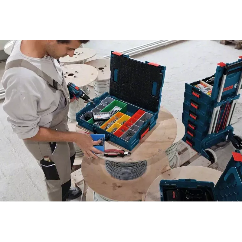 Bosch 1 600 A01 6NC uzglabāšanas kaste Taisnstūrveida Akrilnitrilbutadiēnstirols (ABS) Zila