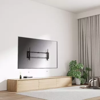 TV stiprinājums VALUE 17.99.1223 Melns 2,29 m 75 kg