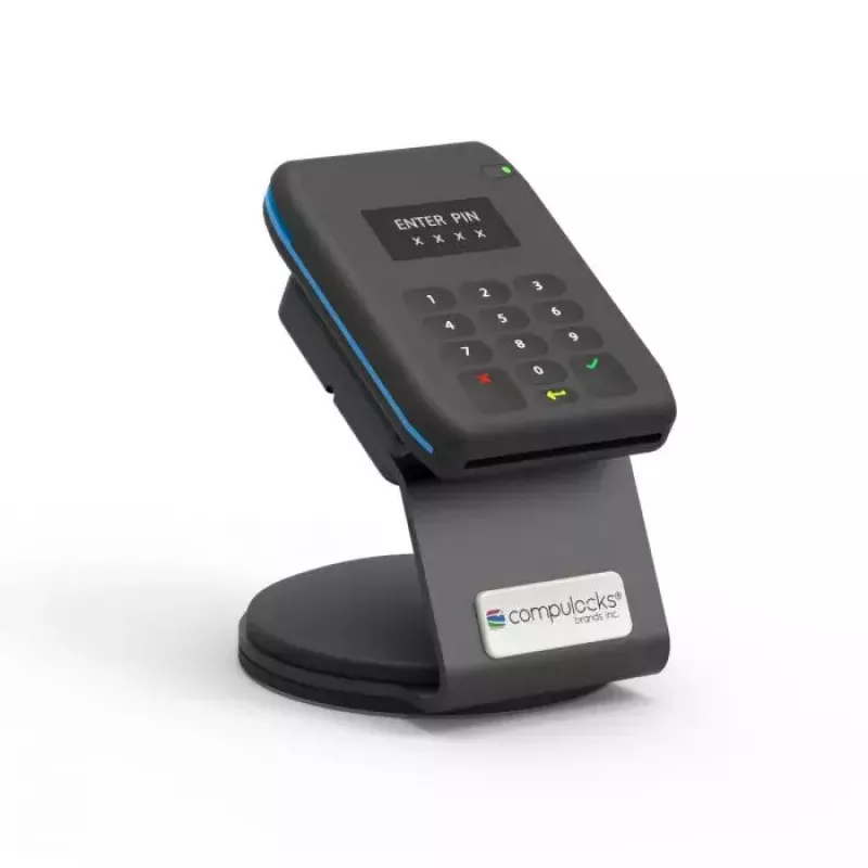 Universāls EMV viedtālruņa drošības statīvs melns Compulocks 199BSLDDCKB