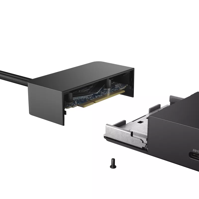 DELL WD19DC Wired USB 3.2 Gen 1 (3.1 Gen 1) Type-C Melns