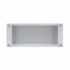 StarTech.com Ergonomic Monitor Riser Stand, Up to 33lb/15kg, Fixed height 3.5in/9cm, Desktop Computer Monitor/Laptop Riser, Steel Platform, Quick Assembly, Optimize Desk Space