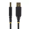 StarTech.com 1 pēda (30 cm) USB uz Null Modem seriālo adaptera kabelis, COM saglabāšana, FTDI, USB-A uz DB9 RS232, maināmi DB9 uzgriežņi/skrūves, Windows/macOS/Linux