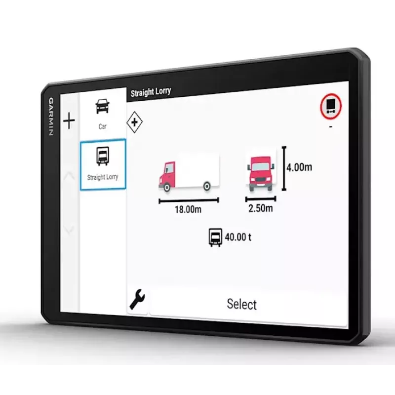 Navigator Garmin dēzl LGV1020 10.1 inch TFT Touchscreen 32GB Melns