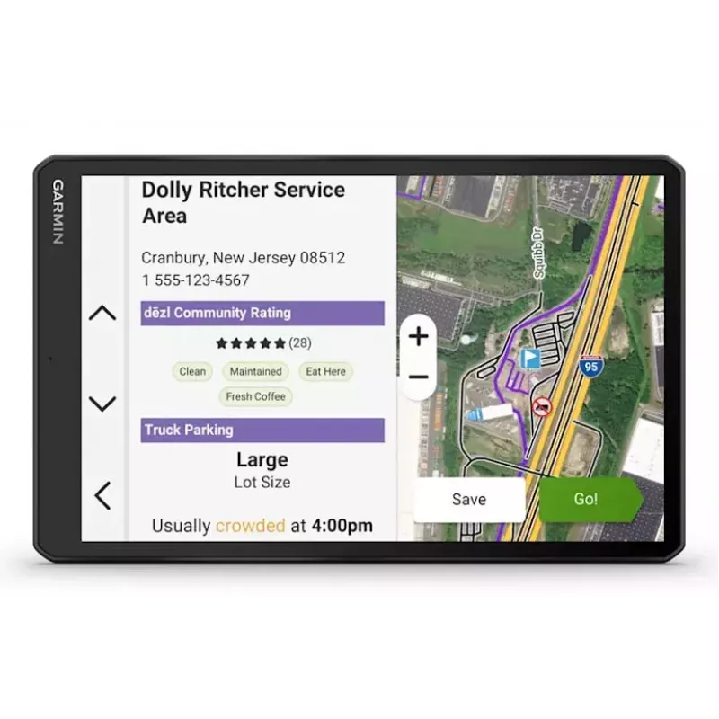 Navigator Garmin dēzl LGV1020 10.1 inch TFT Touchscreen 32GB Melns