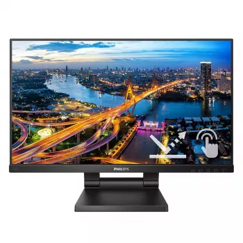 Philips B Line 222B1TC/00 datora monitors 54,6 cm (21,5 collu) 1920 x 1080 pikseļi Full HD LED skārienekrāns Melns