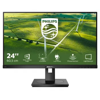 Philips 242B1G/00 datora monitors 60,5 cm (23,8 collas) 1920 x 1080 pikseļi Full HD LED Melns