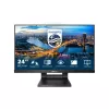 Philips 242B1TC/00 datora monitors 60,5 cm (23,8 collu) 1920 x 1080 pikseļi Full HD LED skārienekrāns Melns