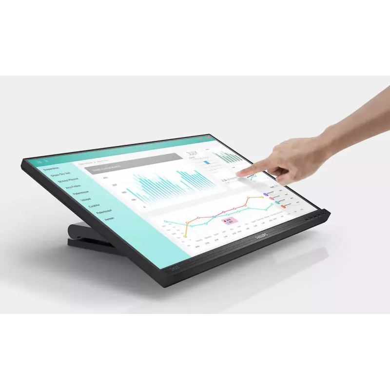 Philips 242B1TC/00 datora monitors 60,5 cm (23,8 collu) 1920 x 1080 pikseļi Full HD LED skārienekrāns Melns