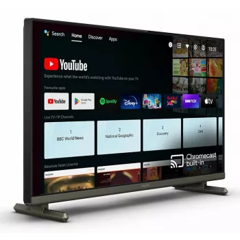 Philips 24HFL4518/12 viesmīlības TV 61 cm (24 collas) HD 250 cd/m² Smart TV Melns 6 W