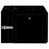 Sienas stiprinājuma skapis ROLINE Pro 7U 600x600 PxD divdaļīgs grozāms melns, IP20, 50 kg