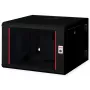 Sienas stiprinājuma skapis ROLINE Pro 7U 600x600 PxD divdaļīgs grozāms melns, IP20, 50 kg