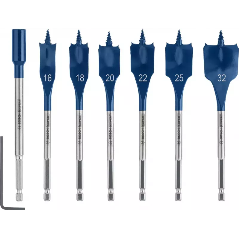 Bosch 2 608 900 334 urbja uzgalis Plakanurbja uzgaļu komplekts 7 gab.