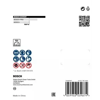 Bosch 2 608 900 652 rotējošā instrumenta slīpēšanas/slīpēšanas piederums flīzēm, keramikai, akmens griešanas disks
