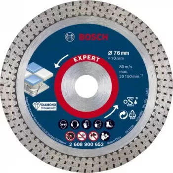 Bosch 2 608 900 652 rotējošā instrumenta slīpēšanas/slīpēšanas piederums flīzēm, keramikai, akmens griešanas disks