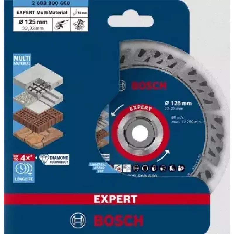 Bosch 2 608 900 660 ripzāģa asmens 12,5 cm 1 gab.