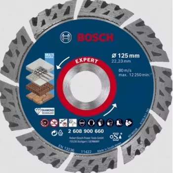 Bosch 2 608 900 660 ripzāģa asmens 12,5 cm 1 gab.