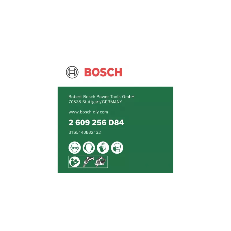 Rokas nanoBLADE koka griešanas asmens Bosch Wood Speed 50 (modelis 2609256D84) precīziem taisniem griezumiem