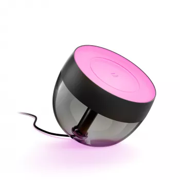 Philips Hue White and Colour Ambiance Iris viedā galda lampa, Bluetooth/Zigbee, 570 lm, 8,1 W, alumīnijs, melna