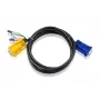 ATEN 2L5203A KVM kabelis Melns 3 m