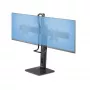 StarTech.com Crossbar dubultā monitoru galda statīvs diviem 27 collu ekrāniem, VESA stiprinājums 75x75/100x100, bezinstrumentu augstuma regulēšana, līdz 13,2 mārciņām (6 kg) uz displeju
