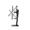 StarTech.com Crossbar dubultā monitoru galda statīvs diviem 27 collu ekrāniem, VESA stiprinājums 75x75/100x100, bezinstrumentu augstuma regulēšana, līdz 13,2 mārciņām (6 kg) uz displeju