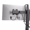 StarTech.com Crossbar dubultā monitoru galda statīvs diviem 27 collu ekrāniem, VESA stiprinājums 75x75/100x100, bezinstrumentu augstuma regulēšana, līdz 13,2 mārciņām (6 kg) uz displeju