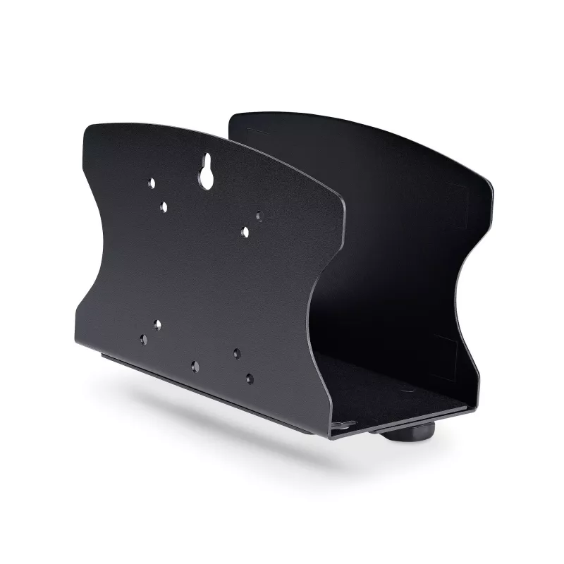 StarTech.com datora sienas stiprinājuma kronšteins, piemērots galddatoriem līdz 18 kg, bezinstrumentu regulēšana 1,9–7,8 collas (50–200 mm), lielas slodzes sienas plaukts/turētājs datora korpusam/tornim