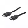 Manhattan HDMI kabelis, 1080p@60Hz (ātrdarbīgs), 10 m, vīrišķais–vīrišķais, melns, pilnībā ekranēts, zelta pārklājuma kontakti, mūža garantija