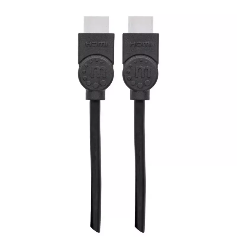 HDMI kabelis Manhattan HDMM2MHS 2 m, vīriešu–vīriešu, melns