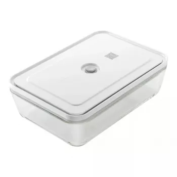 Universāls stikla uzglabāšanas trauks ZWILLING FRESH & SAVE taisnstūrveida 2,85 L, mikroviļņu krāsnij drošs, noņemams vāks