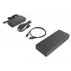 Lenovo 40AN0135EU klēpjdatora dokstacija/portu replikators Vadu Thunderbolt 3 Melns, Sarkans